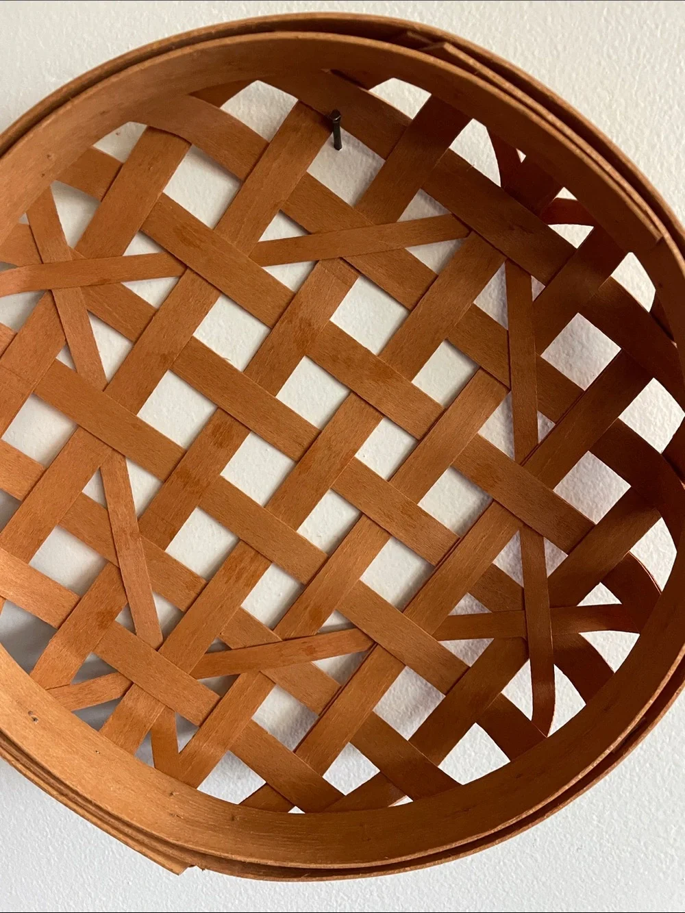 THE WORKSHOPS OF GERALD HENN Woven Round Open Weave Tan 10